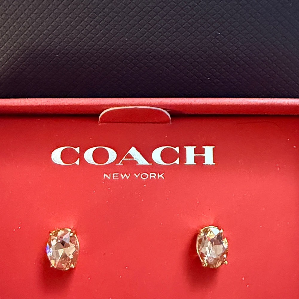 Coach classic earring set - Picture 3 of 6